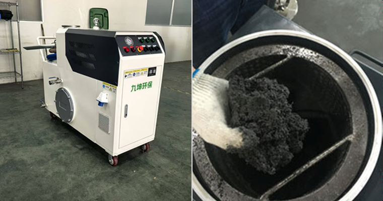 液槽清渣设备实拍与现场对比